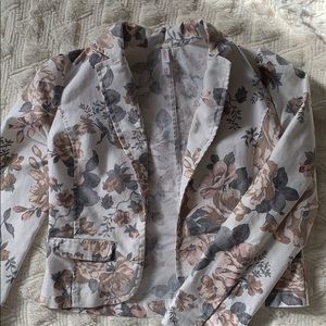 Floral Lightweight Blazer